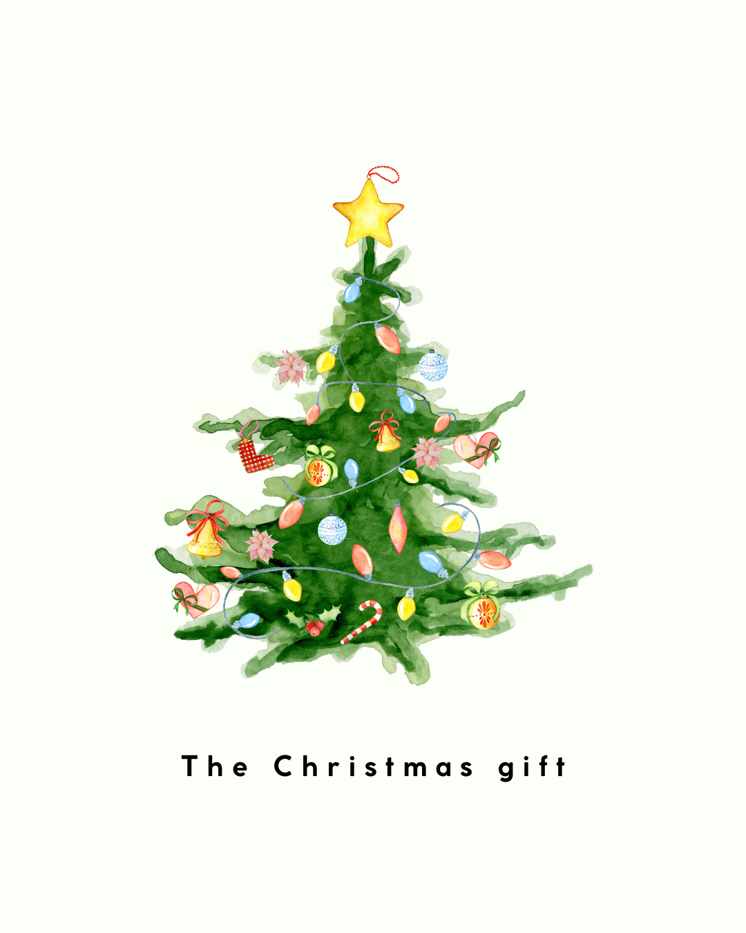 The Christmas Gift - Christmas Mahjong Cards