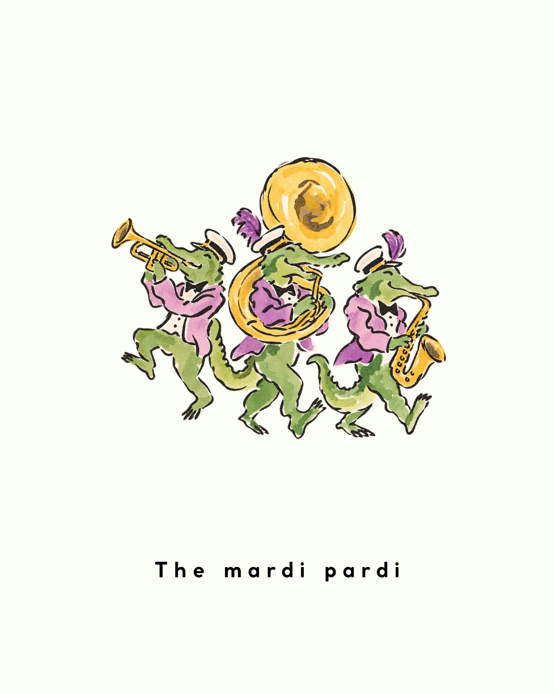The Mardi Pardi - Mardi Gras Mahjong Set